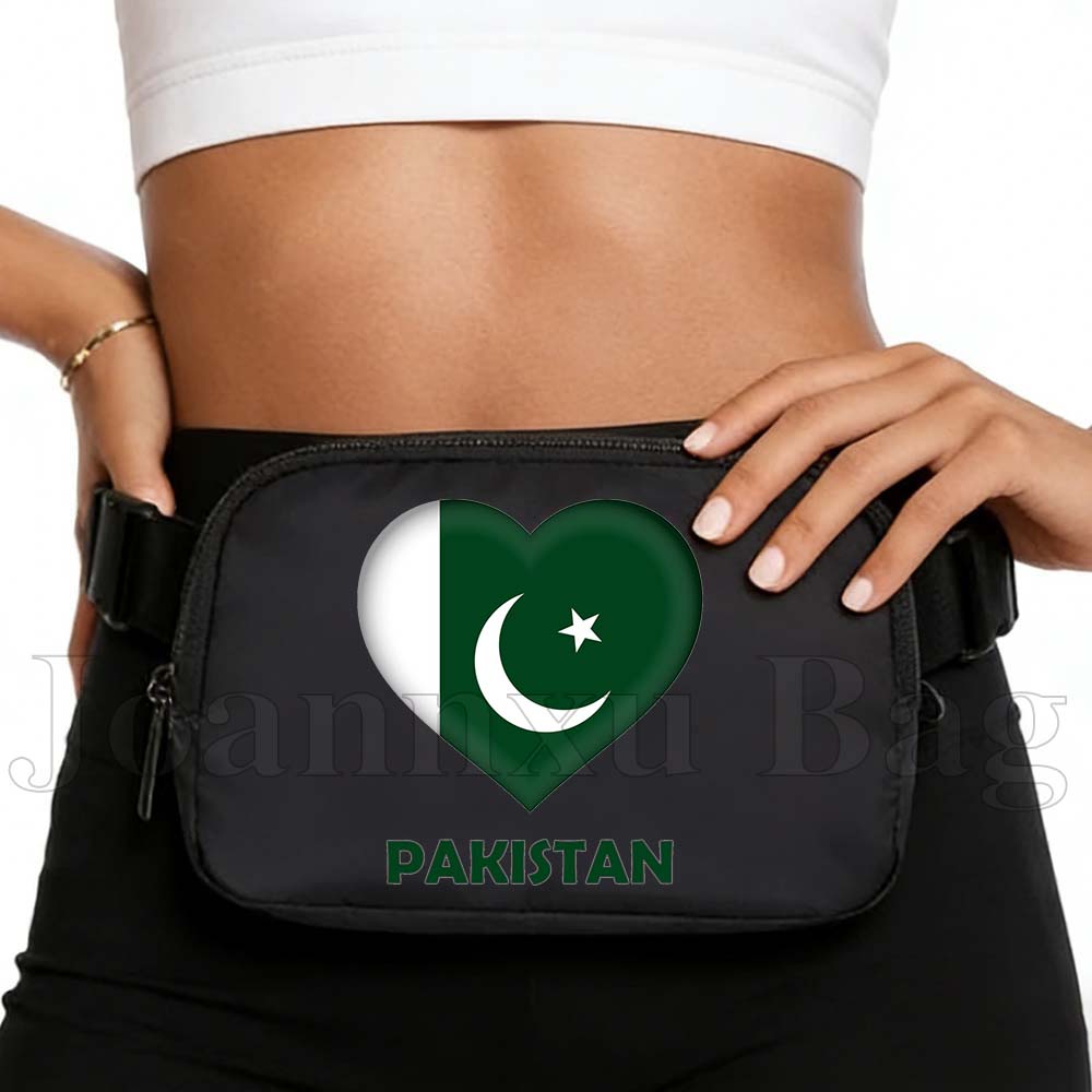 Women Bags In Pakistan - Tas Pinggang Ponsel Motif Bendera Pakistan,