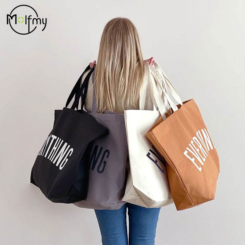 Women Bags Low Price - Tas jinjing kanvas kapasitas besar tas