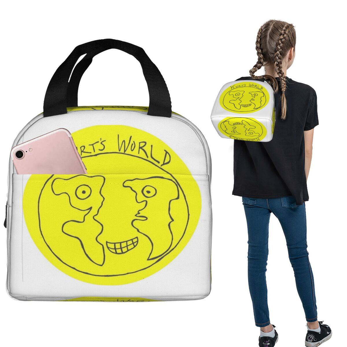 Women Bags Kurt - Joe Keery Spree Kurts World Logo