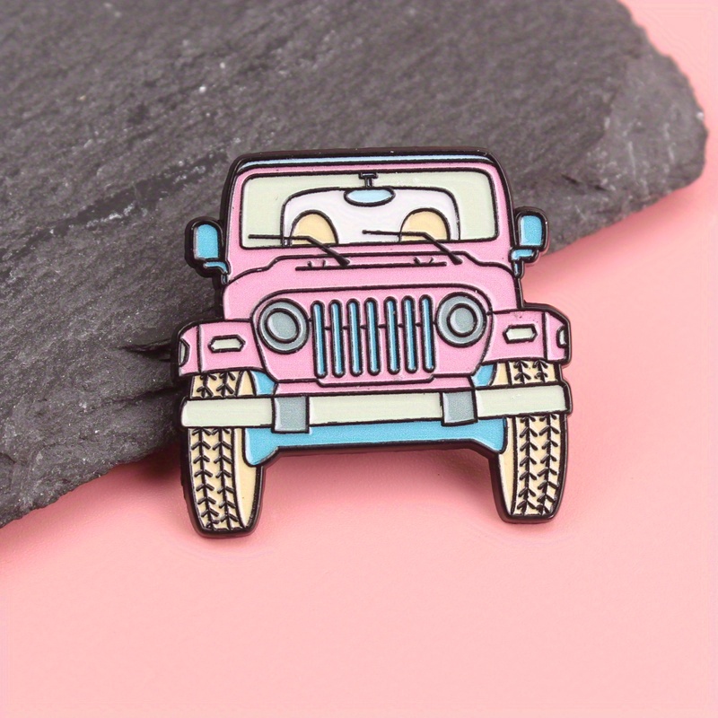 Pin Enamel Kartun Jeep Merah M - Women'S Jeep Bags ulasan dan harga