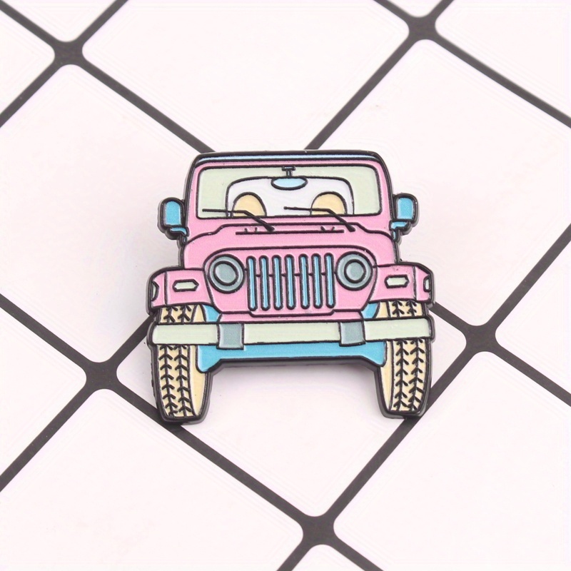 Pin Enamel Kartun Jeep Merah M - Women'S Jeep Bags ulasan dan harga
